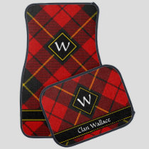 Clan Wallace Tartan Car Floor Mat