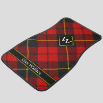 Clan Wallace Tartan Car Floor Mat