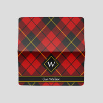 Clan Wallace Tartan Checkbook Cover