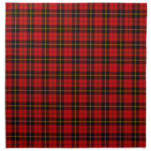 Clan Wallace Tartan Cloth Napkin