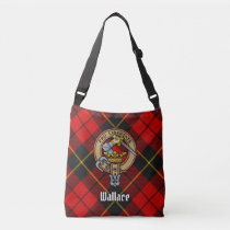 Clan Wallace Tartan Crossbody Bag