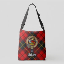 Clan Wallace Tartan Crossbody Bag