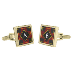 Clan Wallace Tartan Cufflinks