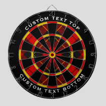 Clan Wallace Tartan Dart Board