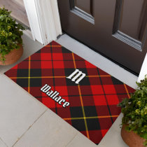 Clan Wallace Tartan Doormat