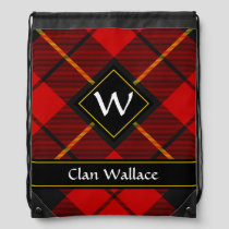 Clan Wallace Tartan Drawstring Bag