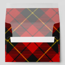 Clan Wallace Tartan Envelope