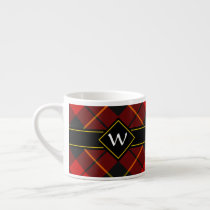 Clan Wallace Tartan Espresso Cup