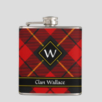 Clan Wallace Tartan Flask