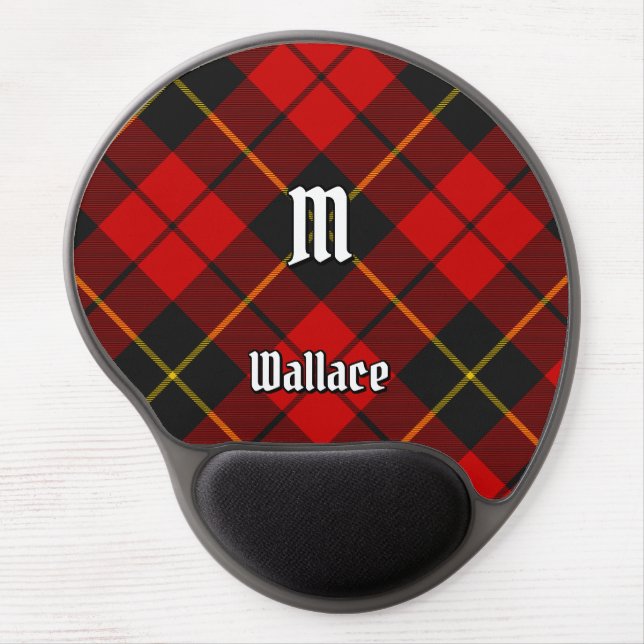 Clan Wallace Tartan Gel Mouse Pad (Front)