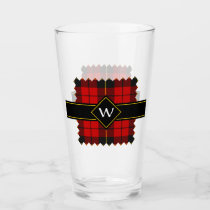 Clan Wallace Tartan Glass