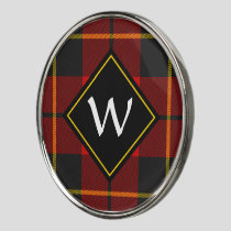 Clan Wallace Tartan Golf Ball Marker