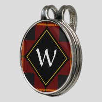 Clan Wallace Tartan Golf Hat Clip