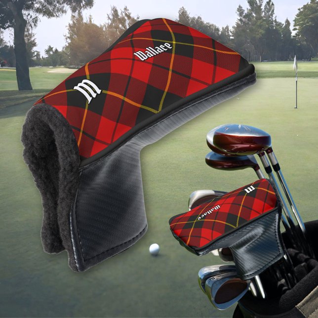 Clan Wallace Tartan Golf Head Cover (Creator Uploaded)