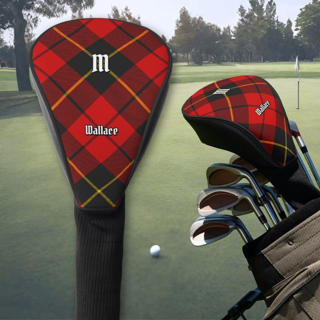 Clan Wallace Tartan Golf Head Cover (Creator Uploaded)