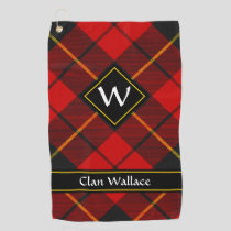 Clan Wallace Tartan Golf Towel