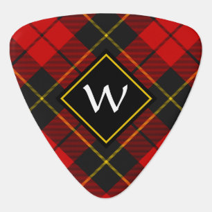 Clan Wallace Tartan Guitar Pick