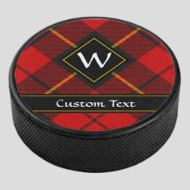 Clan Wallace Tartan Hockey Puck