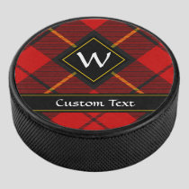 Clan Wallace Tartan Hockey Puck