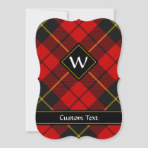 Clan Wallace Tartan Invitation