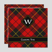 Clan Wallace Tartan Invitation