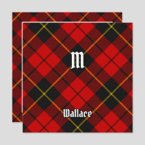 Clan Wallace Tartan Invitation