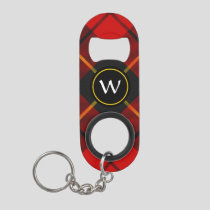 Clan Wallace Tartan Keychain Bottle Opener