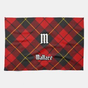Clan Wallace Tartan Kitchen Towel