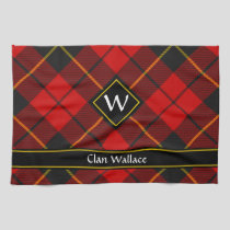 Clan Wallace Tartan Kitchen Towel
