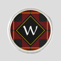 Clan Wallace Tartan Lapel Pin