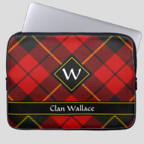 Clan Wallace Tartan Laptop Sleeve