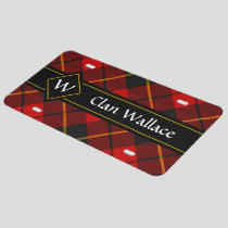 Clan Wallace Tartan License Plate