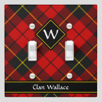 Clan Wallace Tartan Light Switch Cover