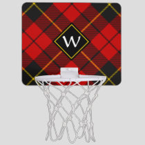 Clan Wallace Tartan Mini Basketball Hoop