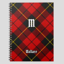 Clan Wallace Tartan Notebook