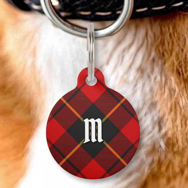 Clan Wallace Tartan Pet ID Tag (Creator Uploaded)