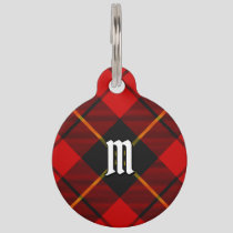 Clan Wallace Tartan Pet ID Tag