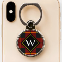 Clan Wallace Tartan Phone Ring Stand