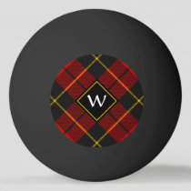 Clan Wallace Tartan Ping Pong Ball
