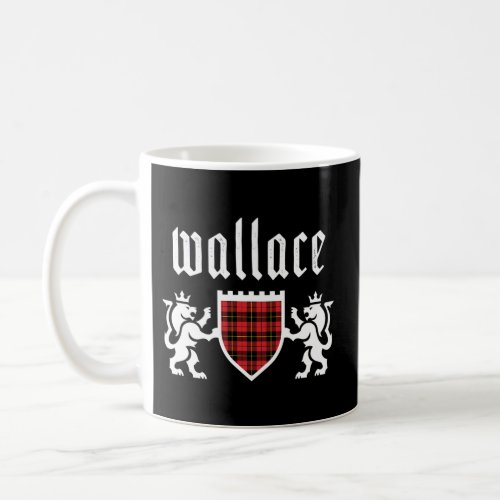 Clan Wallace Tartan Scottish Plaid Wallace Family Coffee Mug