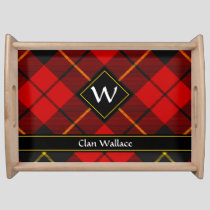 Clan Wallace Tartan Serving Tray