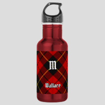 Clan Wallace Tartan Stainless Steel Water Bottle