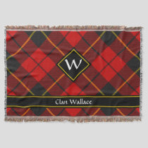Clan Wallace Tartan Throw Blanket