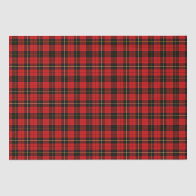 Clan Wallace Tartan  Tissue Paper (Front)