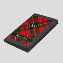 Clan Wallace Tartan Trifold Wallet