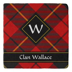 Clan Wallace Tartan Trivet