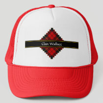 Clan Wallace Tartan Trucker Hat