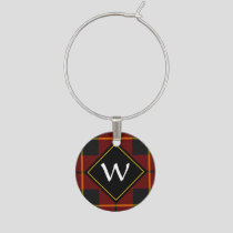 Clan Wallace Tartan Wine Charm