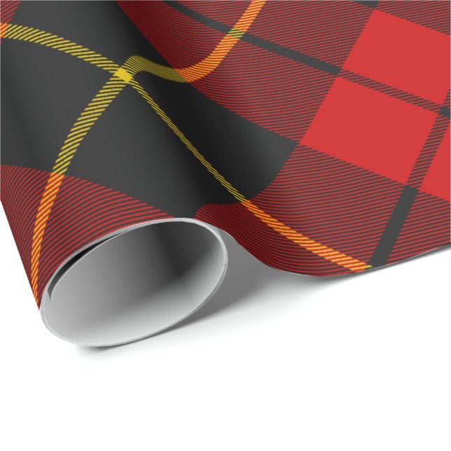 Clan Wallace Tartan Wrapping Paper (Roll Corner)