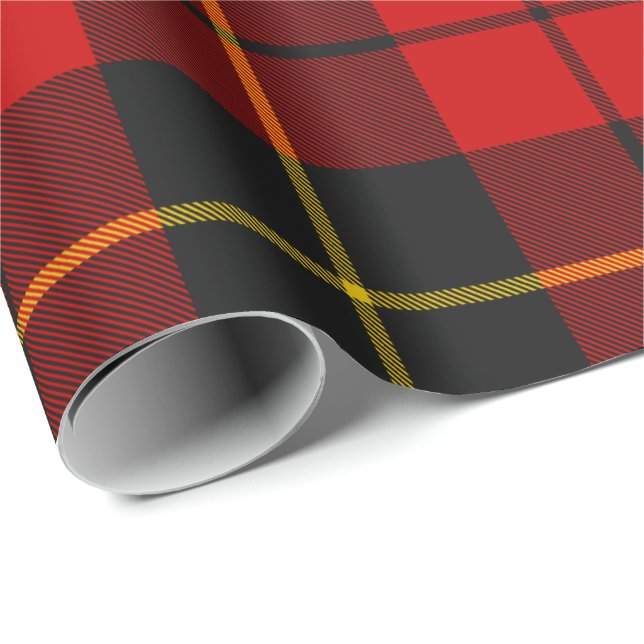 Clan Wallace Tartan Wrapping Paper (Roll Corner)